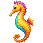 seahorse sticker
