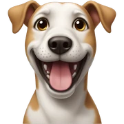 Funny dog sticker