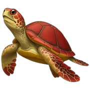 red turtle sticker