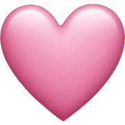 pink heart  sticker