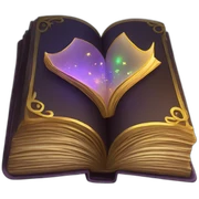 magic book sticker