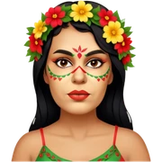 Flower-Crowned Dancer sticker