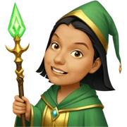 Verdant Wizard sticker