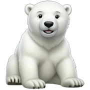 polar bear sticker