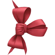 Bow sticker