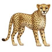 cheetah sticker