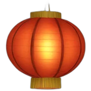 chinese lantern sticker