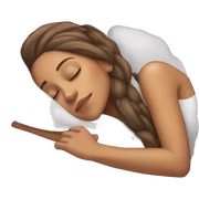 Ariana Grande sleeping sticker