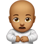 Baby crying  sticker