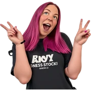 pink haired girl posing solo sticker