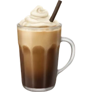 Ice coffee sticker