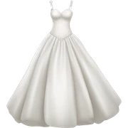 wedding dress sticker