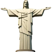 christ the redeemer sticker