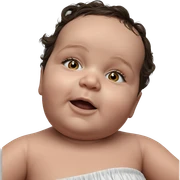 realistic portrait of girl sticker