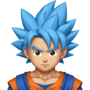 goku super Saiyan blue 
 sticker