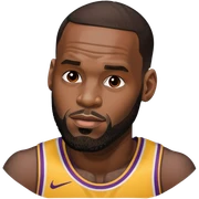 Lebron kissing lebron sticker