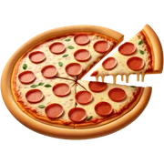 Pizza sticker
