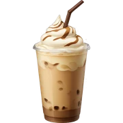 Iced latte cream sticker