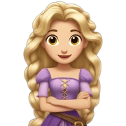 Disney Princess tangled sticker