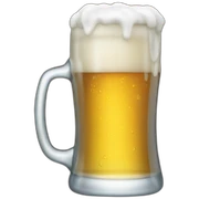 drinking beer sticker
