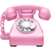 Pink phone  sticker