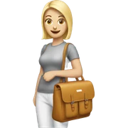 Woman with Speedy Tasche sticker