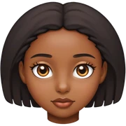 black girl sticker