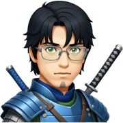 Samurai Defender sticker
