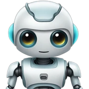 cute robot sticker