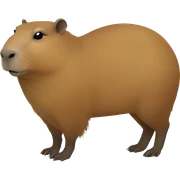 Capybara sticker