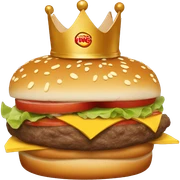 Burger king sticker