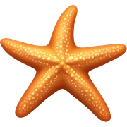 Starfish sticker