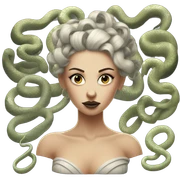 Medusa sticker
