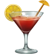 cocktail sticker