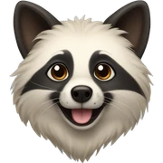 dog Raccoon dog sticker