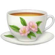 tea cup sticker