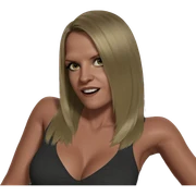 blonde girl parody artwork sticker
