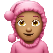 Pink Christmas  sticker