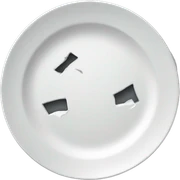 broken plate sticker