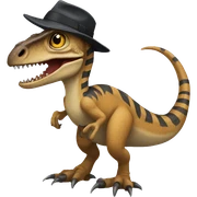 Velociraptor sticker