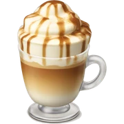 affogato latte sticker