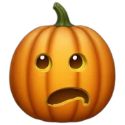 Pumpkin sticker