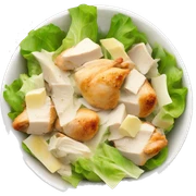 chicken Caesar salad in a bowl  sticker