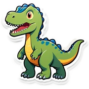 dino sticker