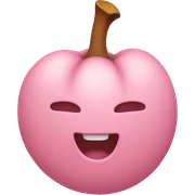 🍌 in soft pink color sticker