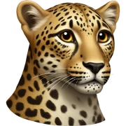 leopard sticker