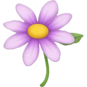 Flower  sticker