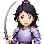 Gentle Samurai sticker