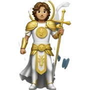 saint michael sticker