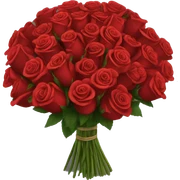 A bouquet of 101 red roses  sticker